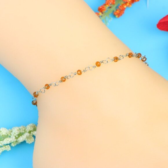 Elegant Handmade Anklet – Perfect for Women & Girls | Ideal Gift Option, DYC1649 - Picture 4 of 10
